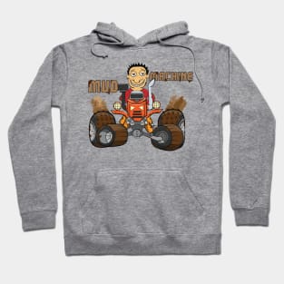 Red Mud Machine 4x4 Offroad Truck Tractor Hoodie